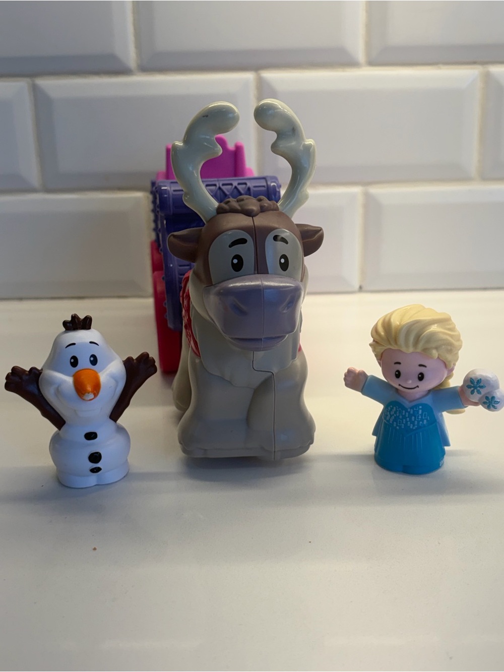 Disney Little People Frozen Figure Set with Sven, Olaf & Elsa